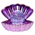 Cotton Candy | Clam Shell Glitter Lamp Pink