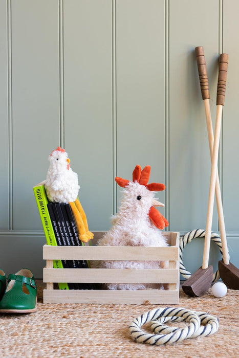 Nana Huchy | Hand Illustrated Charlie the Chicken Rattle