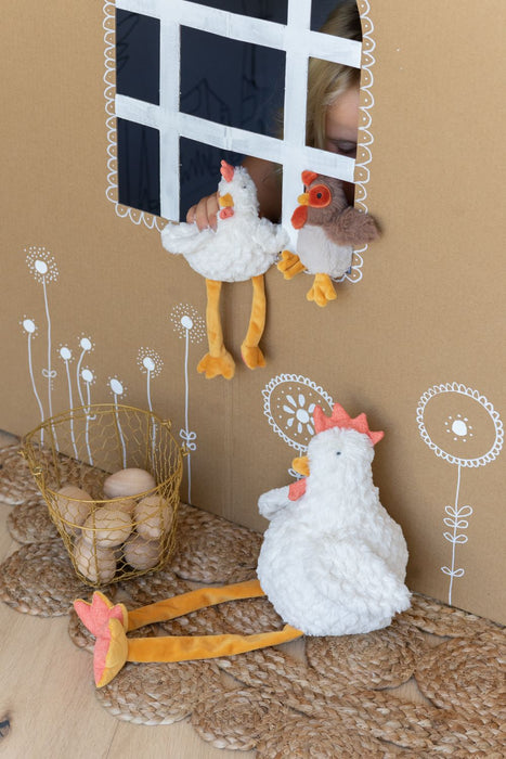 Nana Huchy | Hand Illustrated Charlie the Chicken Rattle
