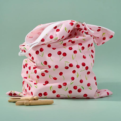 Annabel Trends | Cherrylicious Cotton Laundry Bag