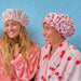 Annabel Trends | Cherrylicious Pink Cotton Hair Shower Cap