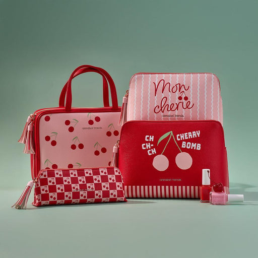 Annabel Trends | Large Vanity Bag Cherrylicious Travel Design