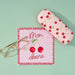 Annabel Trends | Cherrylicious Pink Glasses Case With Cleaning Cloth