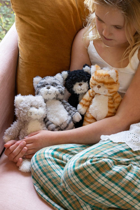 Nana Huchy | Checkers the Kitten Black Plush Soft Toy