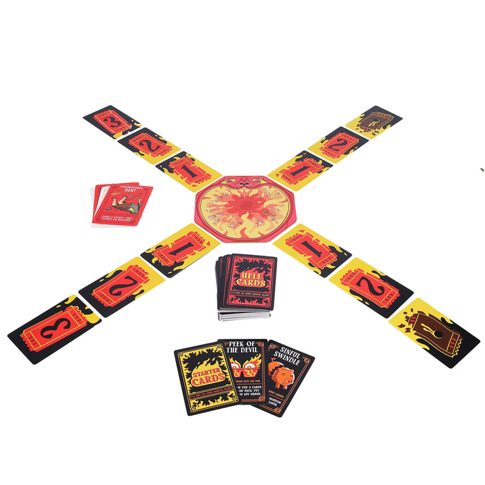 Ridley's | Ticket to Hell Multi‑Colour Card Game – 30‑Minute Party Fun Homing Instincts
