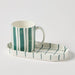 Pilbeam Living | Breakfast Set Hand-Painted New Bone China Green