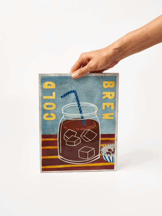 Jones & Co | Barista Wall Art Cold Brew