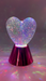 Cotton Candy | Heart Glitter Lamp Purple Homing Instincts