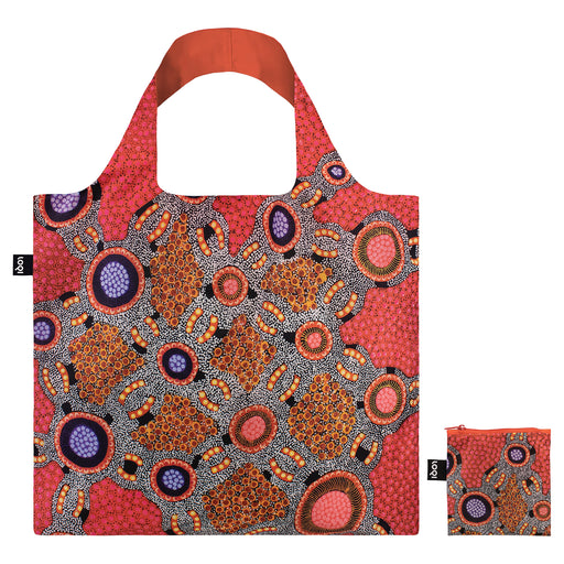 LOQI | Napaljarri Water Dreaming Pink Bag Multi