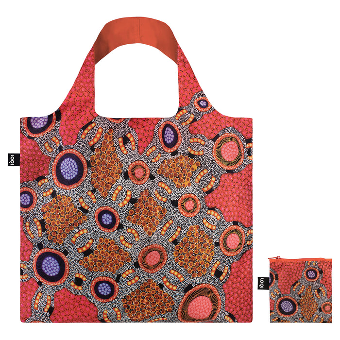 LOQI | Napaljarri Water Dreaming Pink Bag Multi