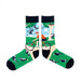 Spencer Flynn | A Leisurely Cycle Magpie Swooping Socks Men's Australia