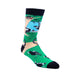 Spencer Flynn | A Leisurely Cycle Magpie Swooping Socks Men's Australia