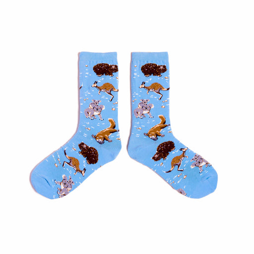 Spencer Flynn | Australian Animal Print Socks Womens One Size