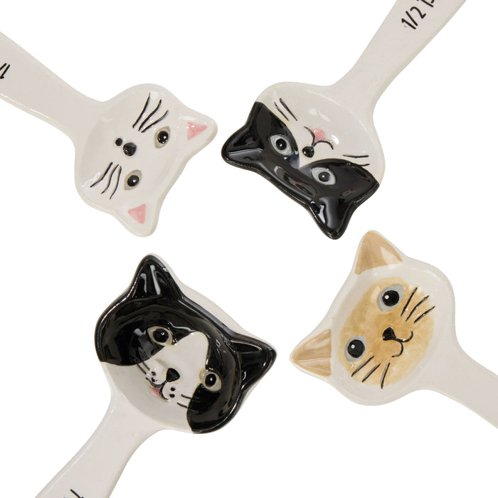 Davis & Waddell | Whiskers Cat-Themed Measuring Spoon Set Homing Instincts
