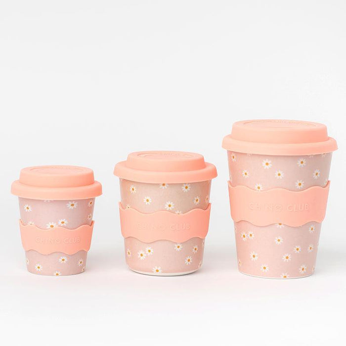 chinoclub | Pink Daisy Babychino Cup 4oz
