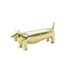 Umbra | Dachsie Brass Ring Holder Playful Dachshund Design Holds Ten