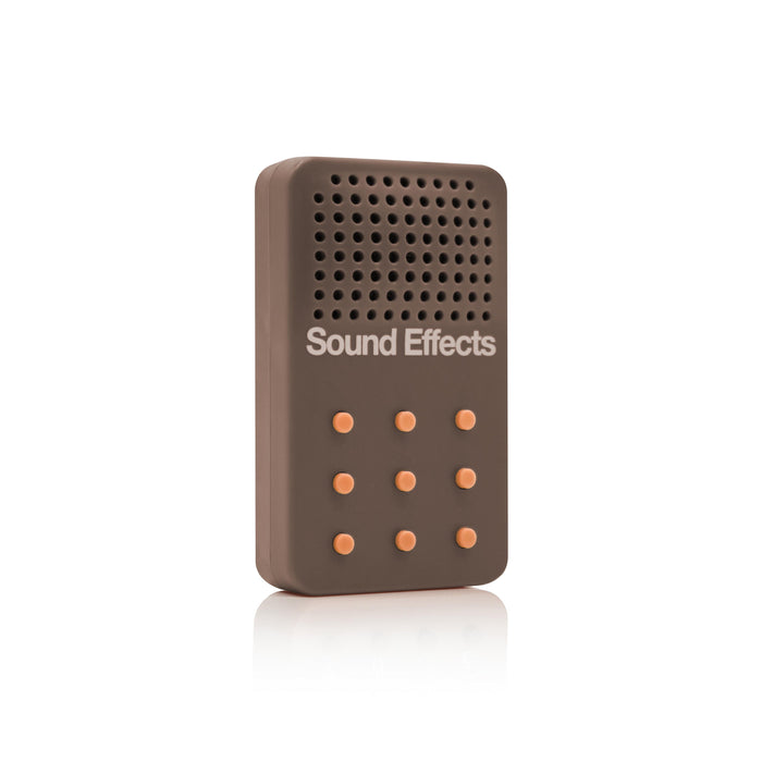 NPW | Fart Fanfare Sound Machine Brown Portable 9‑Sound Gag Device