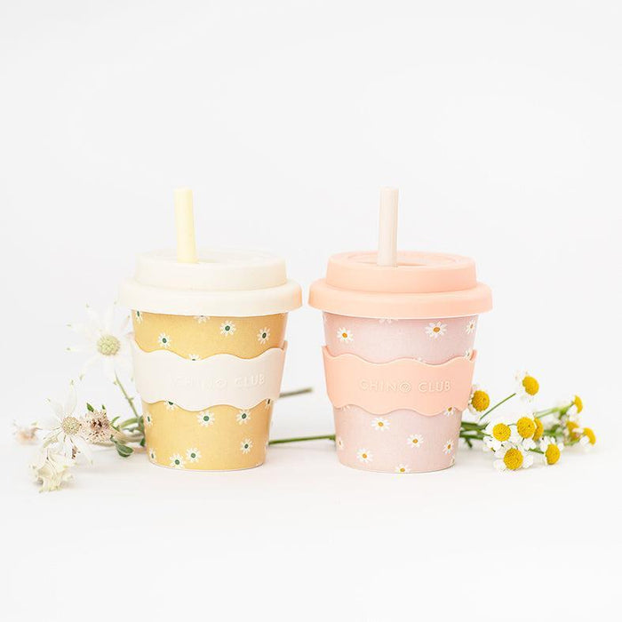 chinoclub | Pink Daisy Babychino Cup 4oz