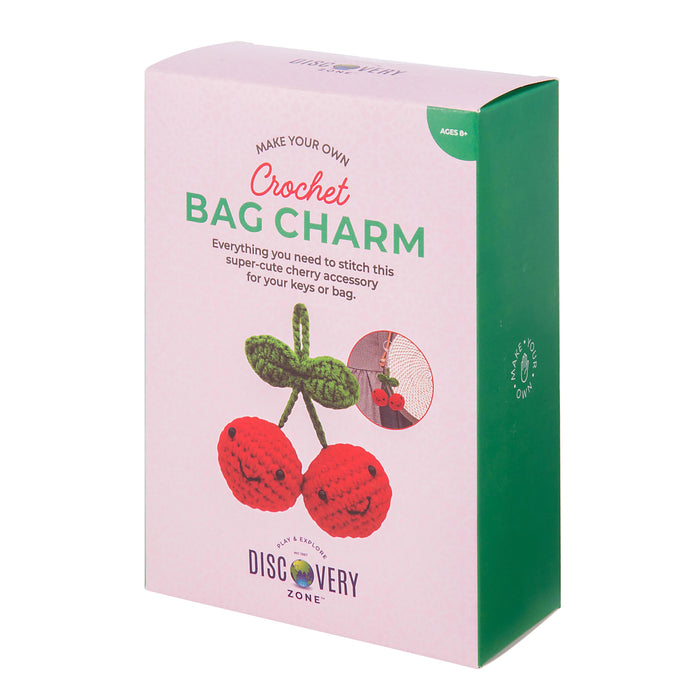 Discovery Zone | Crochet Bag Charm Kit 3 Assorted