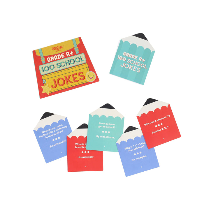 Ridleys | 100 Back to School Jokes Multi-Coloured