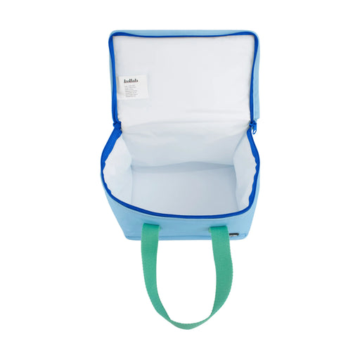 Kollab | Seaside Blue Insulated Lunch Bag With Padded PEVA Lining