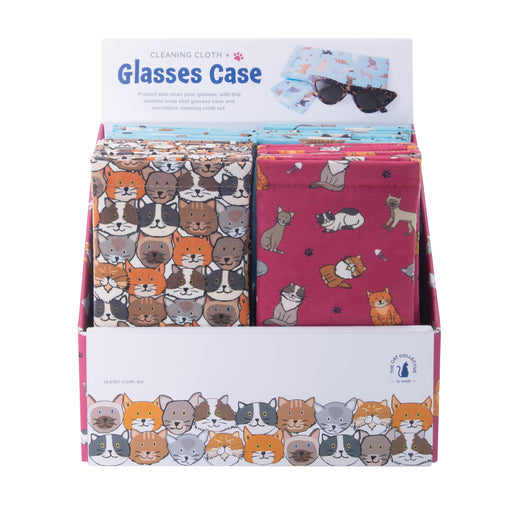 isGift | SnapShut Glasses Case with Microfibre Cleaning Cloth Set