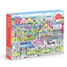 Galison Book | Town Puzzle 1000 Pieces Illustrated Multi‑Colour