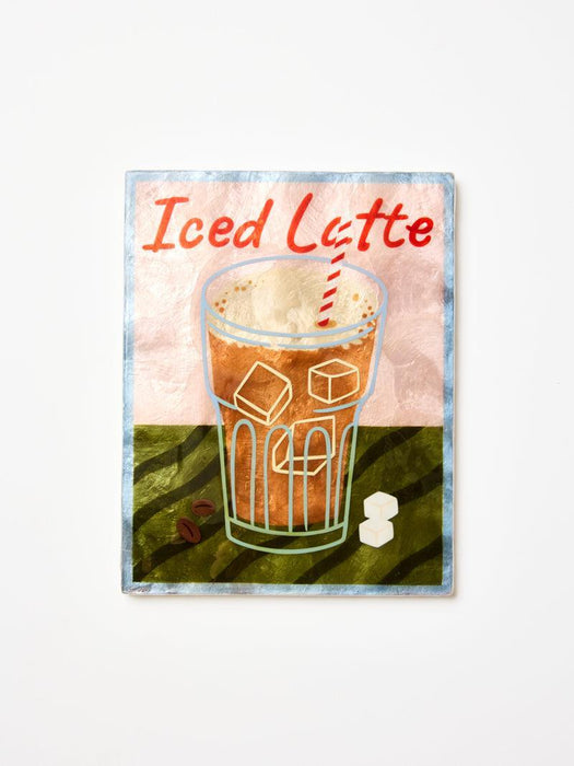 Jones & Co | Barista Iced Latte Wall Art
