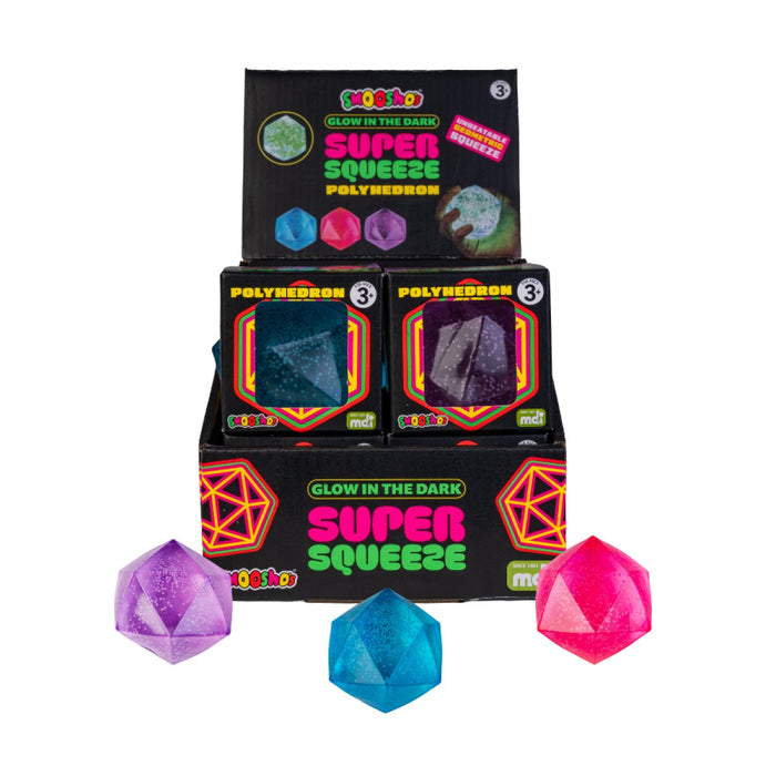 Smooshos | Polyhedron Jelly Cube Squishy