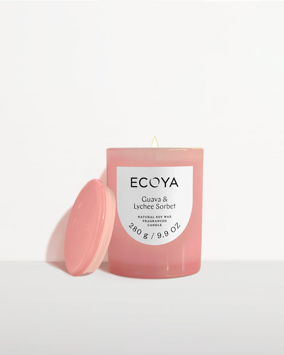 ECOYA | Guava & Lychee Sorbet Metro Candle