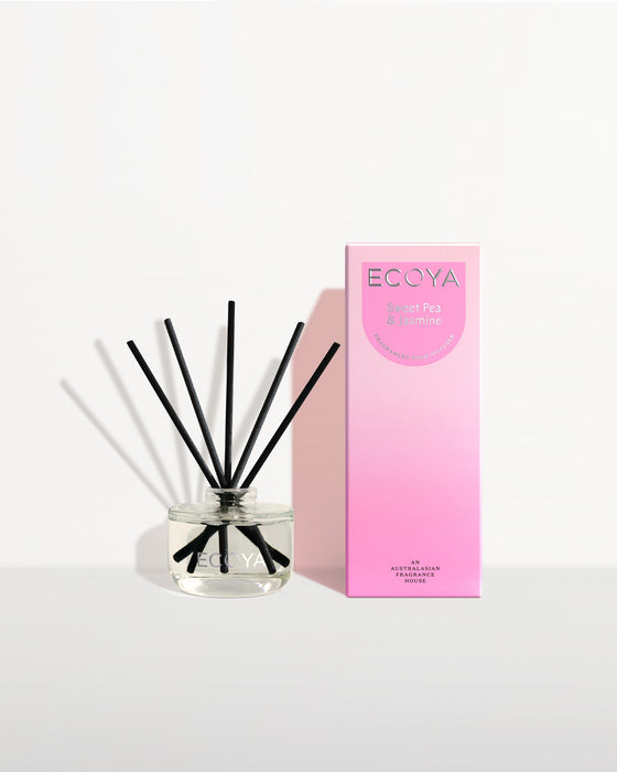 ECOYA | Sweet Pea & Jasmine Mini Reed Diffuser 50ml