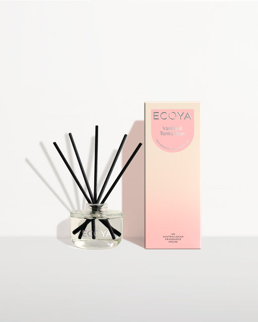 ECOYA | Vanilla & Tonka Bean Mini Reed Diffuser