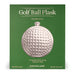 Kikkerland | Golf Ball Flask Silver 8 Oz Funnel