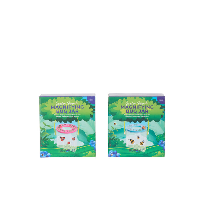 Discovery Zone | Magnifying Bug Jar Garden Friends Set of 2
