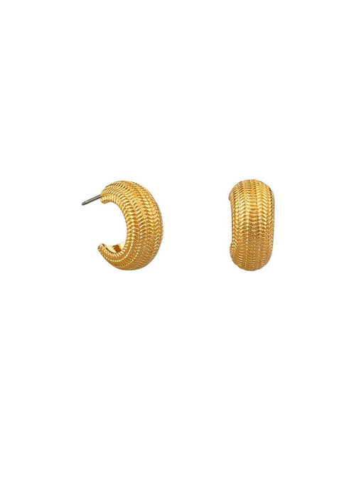 Tiger Tree | Gold Porsche Hoop Earrings-Tiger Tree-Homing Instincts