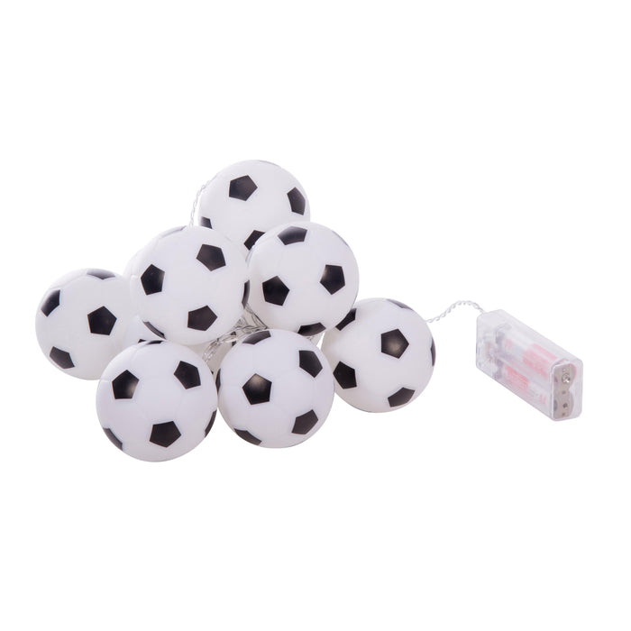 Discovery Zone | Illuminate String Lights Soccer LED 10‑Ball Set
