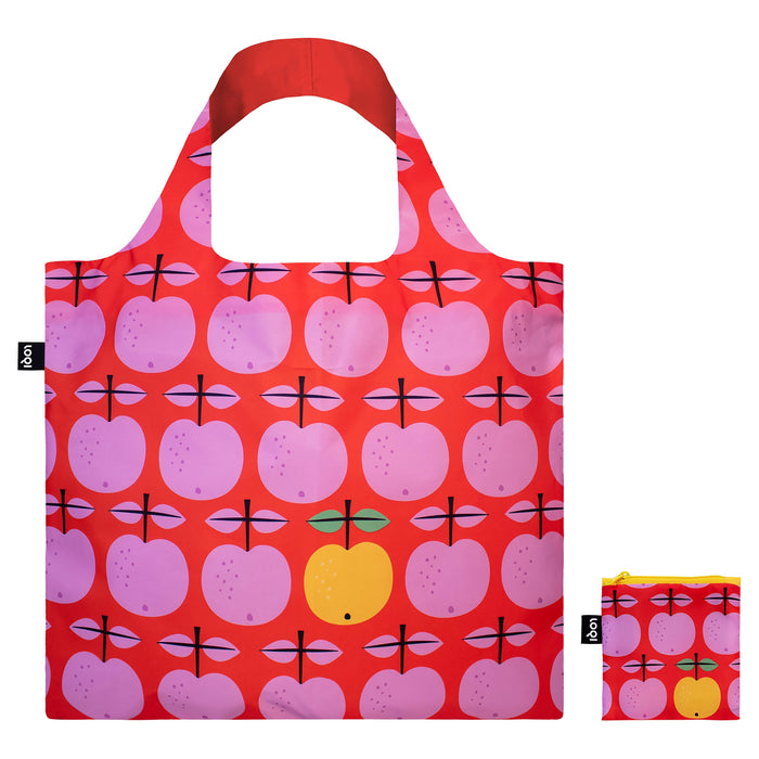 LOQI | Stig Lindberg Pall Eco-Friendly Multi-Coloured Reusable Bag Homing Instincts
