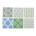 Little Beach Road | Charvi Ceramic Coaster 10cm Assorted