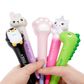 The Paperie | Squishy Gel Pen Squeezies Dino Pack of 12