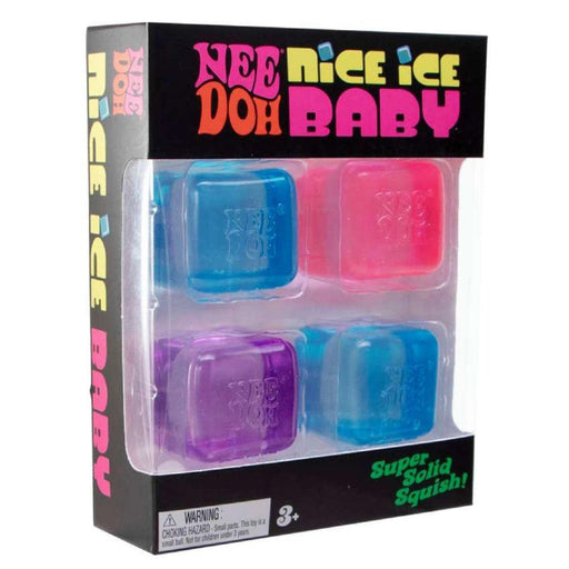 Schylling | Needoh Nice Ice Baby Teenies Multipack Squeezable Toys 4 Pack Homing Instincts