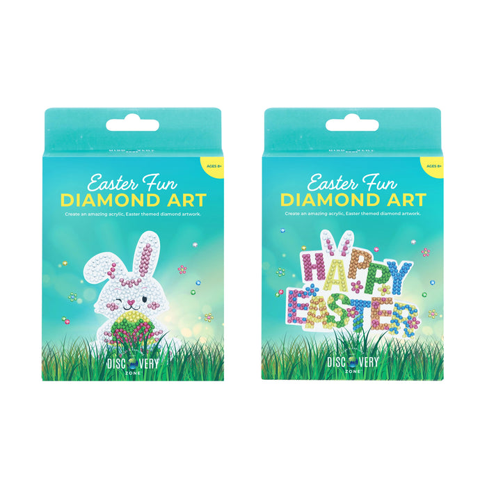 Discovery Zone | Easter Acrylic Diamond Art 16pcs Assorted
