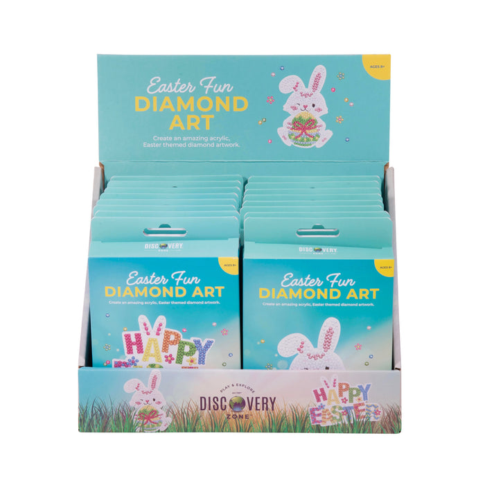 Discovery Zone | Easter Acrylic Diamond Art 16pcs Assorted