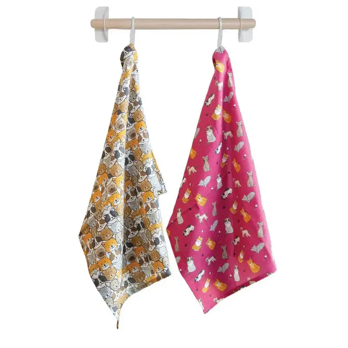 isGift |  Cat Collective Tea Towel Set 2‑Pack Multi‑Coloured
