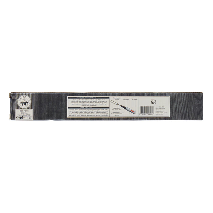 Maverick | BBQ Meat Fork Digital Thermometer with Light Black Silver