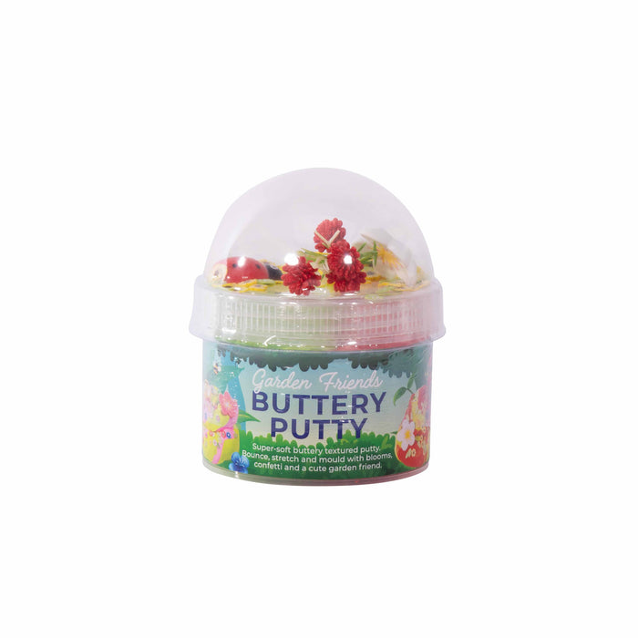 Discovery Zone | Garden Friends Buttery Putty 12pcs Multi‑Coloured