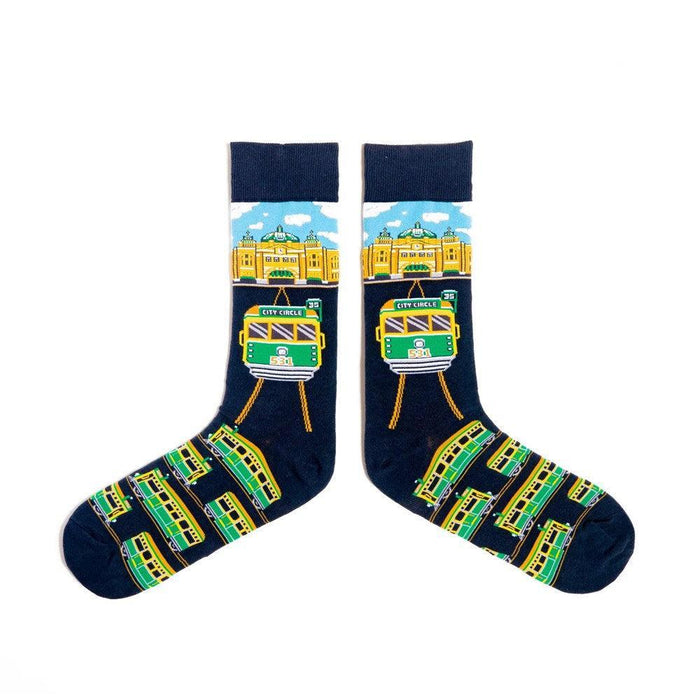 Spencer Flynn | Mens Flinders Feet Station Sock