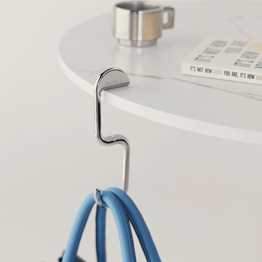 Klipsta | Flip Bag Hook Silver Holds 16kg