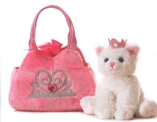Fancy Pal | Princess Cat in Pink Crown Bag