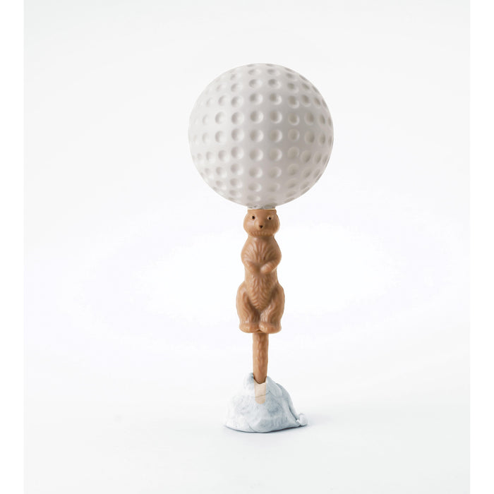 Kikkerland | Gopher the Caddy Golf Tee Brown