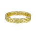 Tiger Tree | Gold Triple Track Bracelet